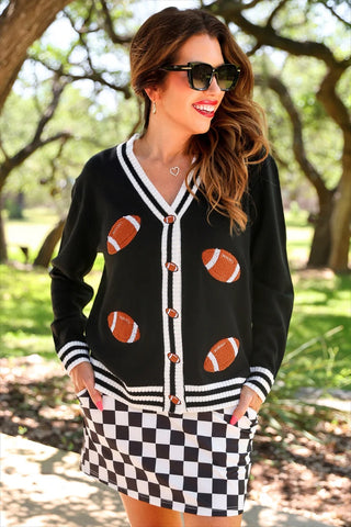 Football Knit Cardigan-Sweaters-option1]-s/m-kendra-kays-boutique