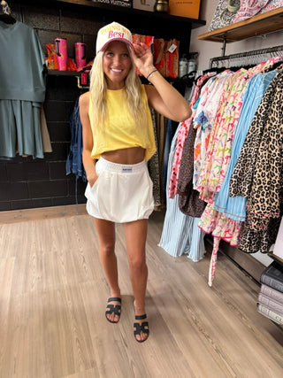 White Bubble Skirt-Skirts-option1]-S-kendra-kays-boutique