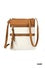Vegan leather triple zipper crossbody shoulder bag