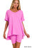 V-neck top & biker shorts-Sets-option1]-Small-kendra-kays-boutique