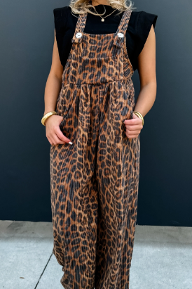 Cheetah Boho Overalls-Rompers-option1]-s/m-kendra-kays-boutique