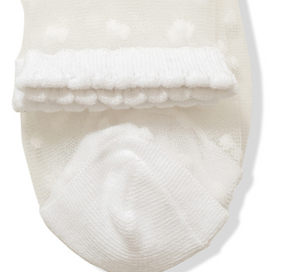 Sheer polka dot mesh lace fashion crew socks-Socks-option1]-kendra-kays-boutique