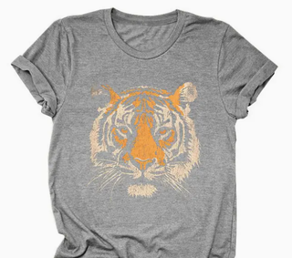 Tee with Stylish Tiger-Graphic Tees-option1]-small-kendra-kays-boutique