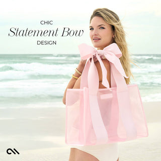 Case-Mate Ballet Pink Bow Jelly Tote Bag-option1]-kendra-kays-boutique