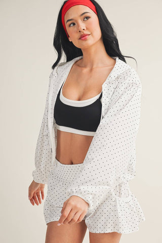 Lightweight Polka Dot Print Jacket-option1]-kendra-kays-boutique