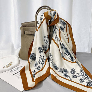 Floral Square Scarf-Accessories-option1]-(OS) 2-kendra-kays-boutique