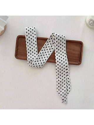 Scarvii - Polka Dot Skinny Scarf-option1]-kendra-kays-boutique