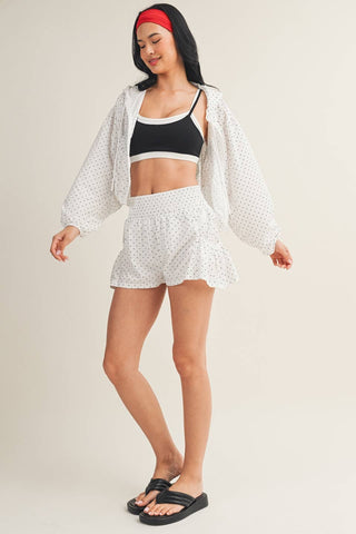 Lightweight Polka Dot Print Jacket-option1]-kendra-kays-boutique