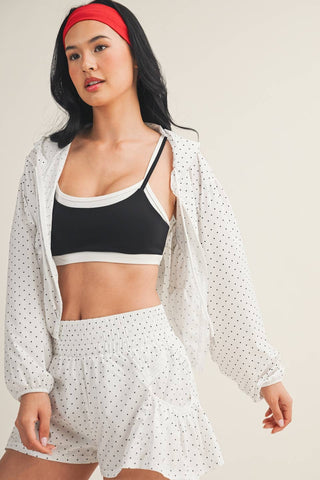 Lightweight Polka Dot Print Jacket-option1]-kendra-kays-boutique