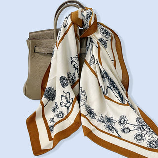 Floral Square Scarf-Accessories-option1]-kendra-kays-boutique