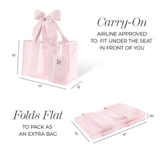 Case-Mate Ballet Pink Bow Jelly Tote Bag-option1]-kendra-kays-boutique