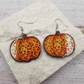 Leopard Pumpkin Earrings-option1]-kendra-kays-boutique