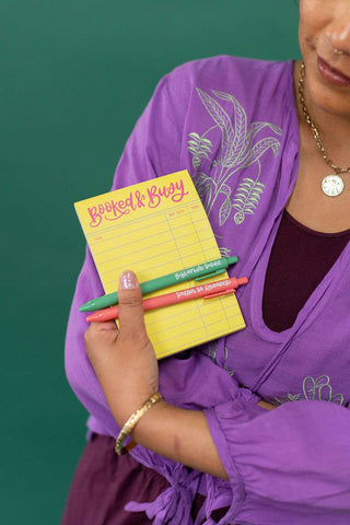 Bookish Babe Reading Jotter Colored Gel Pen Gift Set of 4-option1]-kendra-kays-boutique