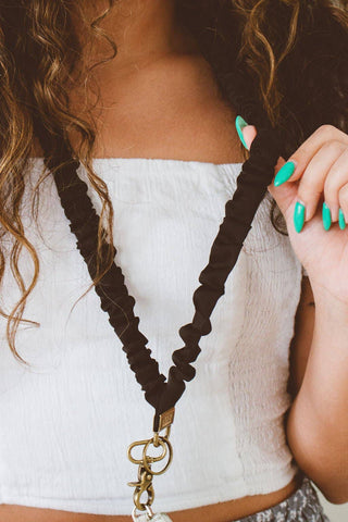 Black Luxe Lanyard-option1]-kendra-kays-boutique