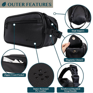 Men's Classic Dopp Kit Toiletry Bag-option1]-kendra-kays-boutique