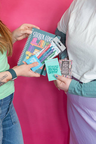 Bookish Babe Reading Jotter Colored Gel Pen Gift Set of 4-option1]-kendra-kays-boutique