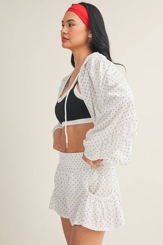 Lightweight Polka Dot Print Jacket-option1]-kendra-kays-boutique
