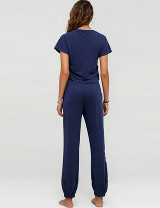 Ladies Solid Color Crop Top and Pants Set SKST379-option1]-kendra-kays-boutique
