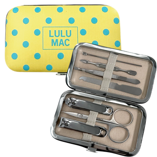 MCPD- Butter/Blue Dot Manicure Set-option1]-kendra-kays-boutique