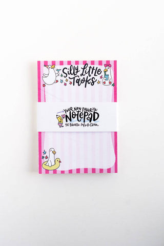 Silly Little Tasks Notepad – Cute Duck To-Do List Stationery-option1]-kendra-kays-boutique