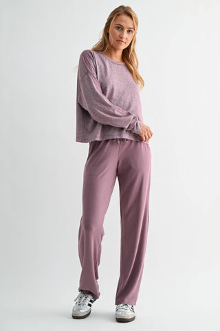 Brushed Hacci Warm Line Lounge Set-option1]-kendra-kays-boutique
