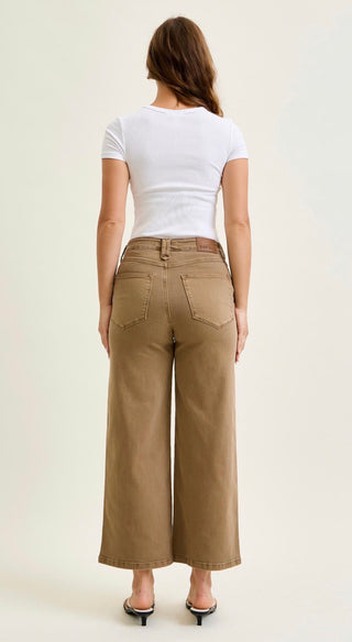 Judy Blue Golden Brown Vintage Front Yoke-Bottoms-option1]-kendra-kays-boutique