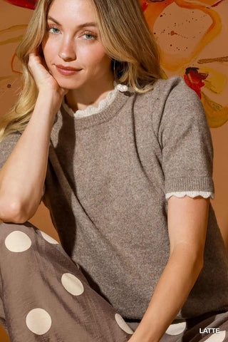 Scalloped Trim Knit Sweater-Tops-option1]-Small-kendra-kays-boutique