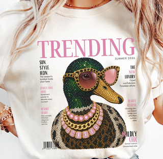 Rhinestone Duck T-Shirt