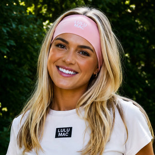 Lulu Mac Headband-Light  Pink